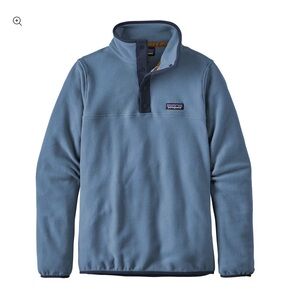 Patagonia Light Blue Fleece Jacket size Medium